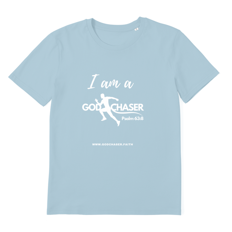 I am A GOD Chaser Premium Organic Adult T-Shirt
