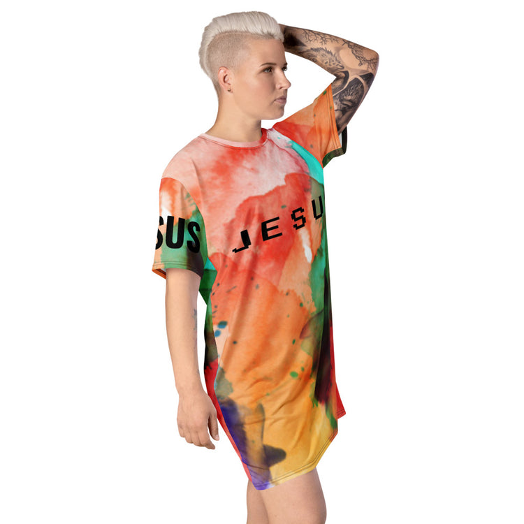 JESUS T-shirt dress