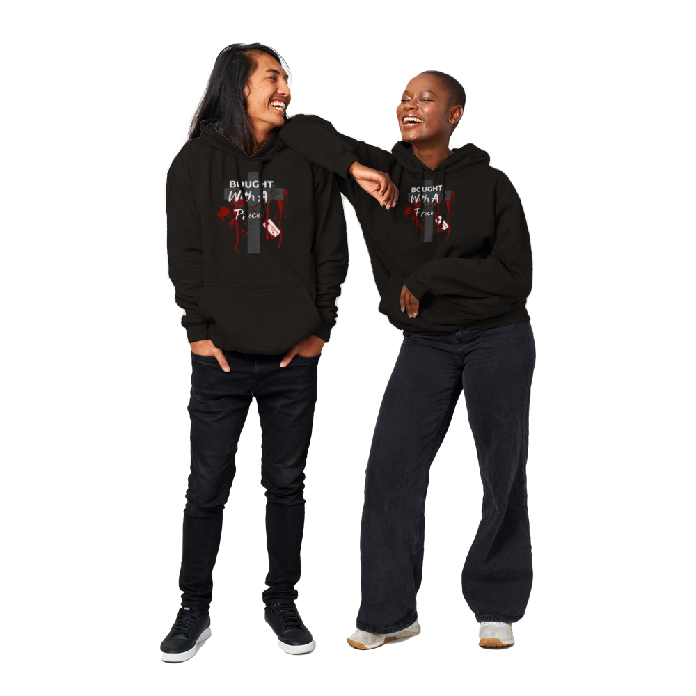 Bought With a Price Premium Unisex Pullover Hoodie – Godchaser Bought With a Price Premium Unisex Pullover Hoodie – Godchaser