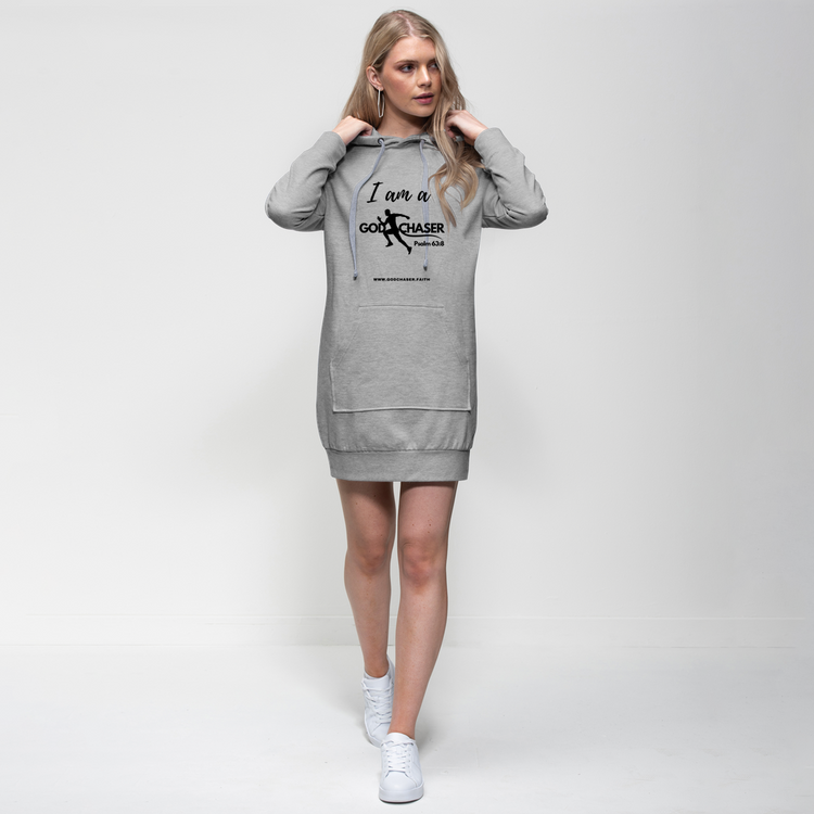 I am A GOD Chaser Premium Adult Hoodie Dress