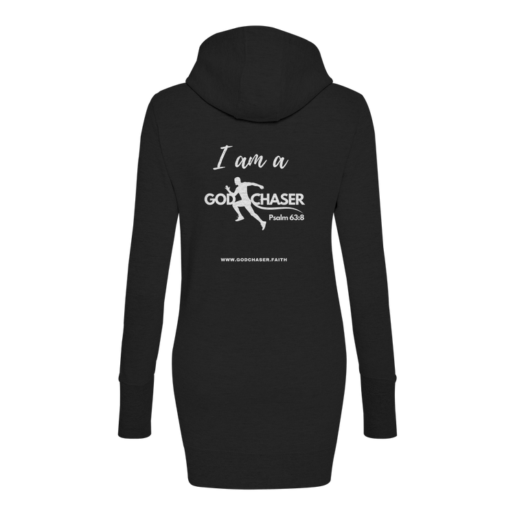 I am A GOD Chaser Premium Adult Hoodie Dress