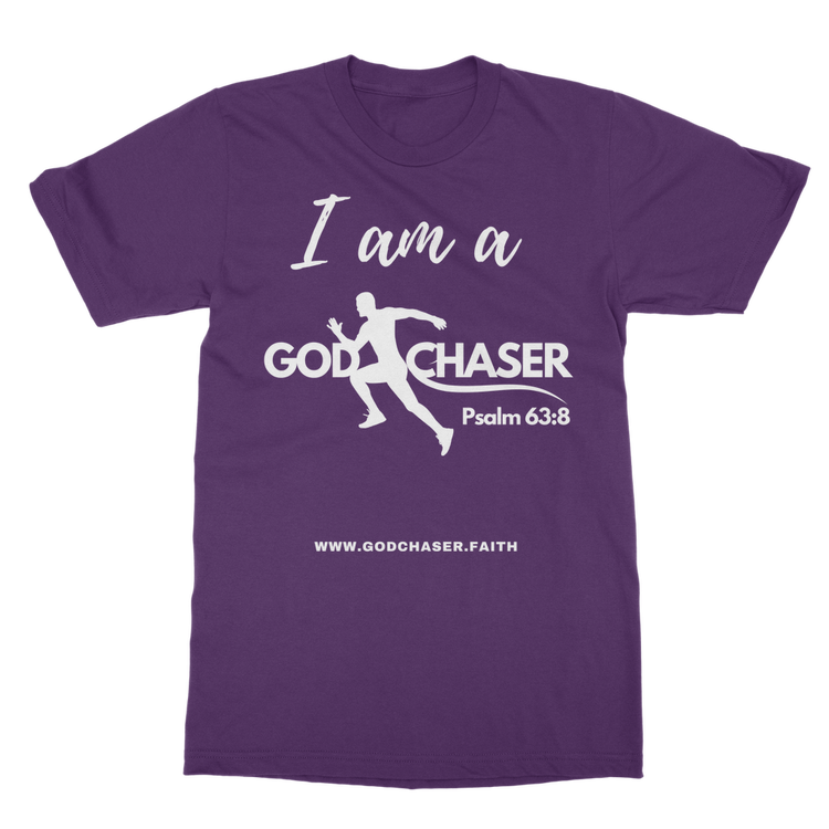 I am A GOD Chaser Classic Heavy Cotton Adult T-Shirt