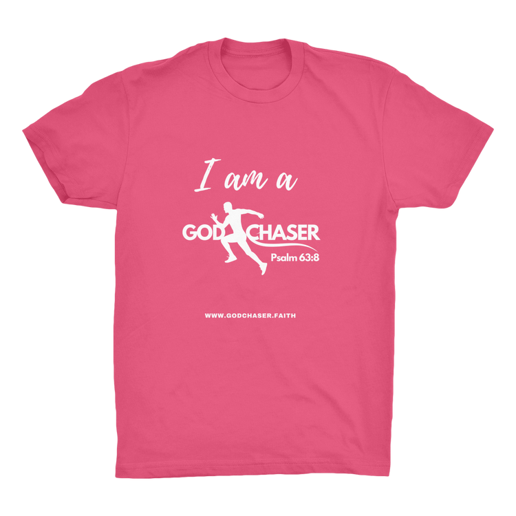 I am A GOD Chaser Organic Adult T-Shirt