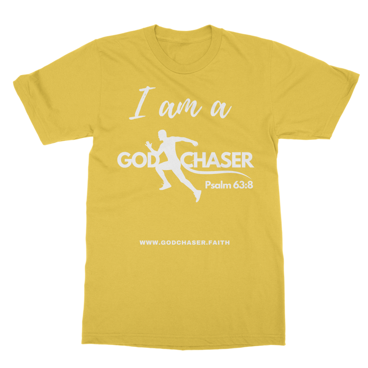 I am A GOD Chaser Classic Heavy Cotton Adult T-Shirt