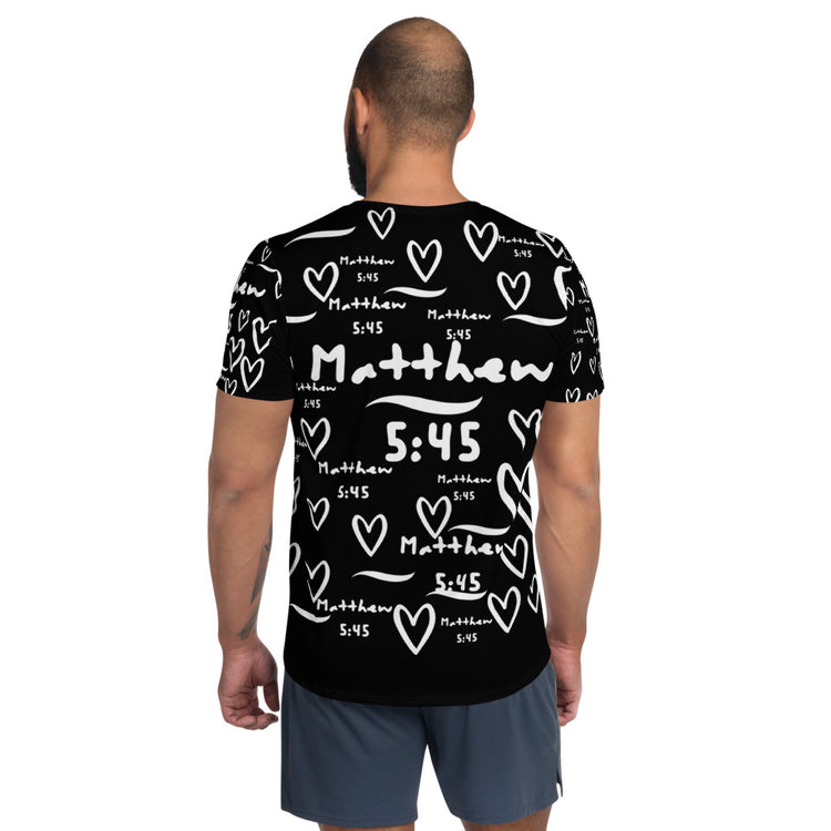 All-Over Print Men's Athletic T-shirt