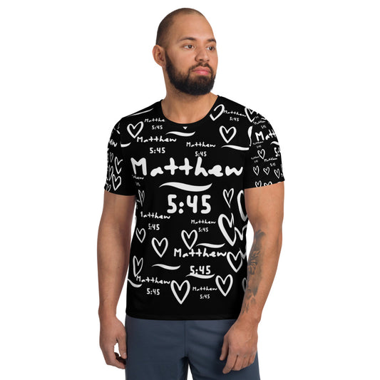 All-Over Print Men's Athletic T-shirt