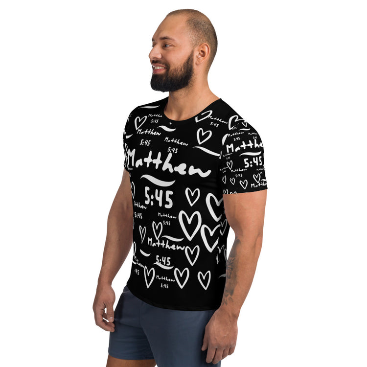 All-Over Print Men's Athletic T-shirt