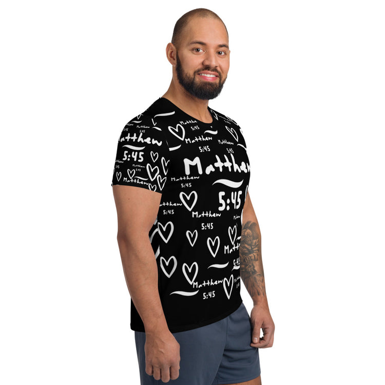 All-Over Print Men's Athletic T-shirt