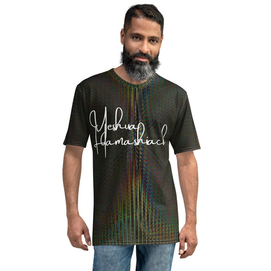 Yeshua Hamashiach Men's big print  T-shirt