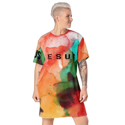 JESUS T-shirt dress