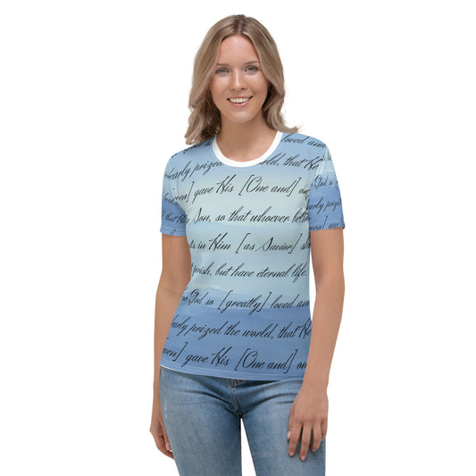 John 3:16 Women's T-shirt