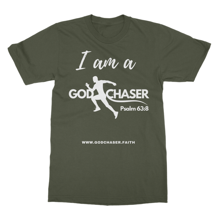 I am A GOD Chaser Classic Heavy Cotton Adult T-Shirt