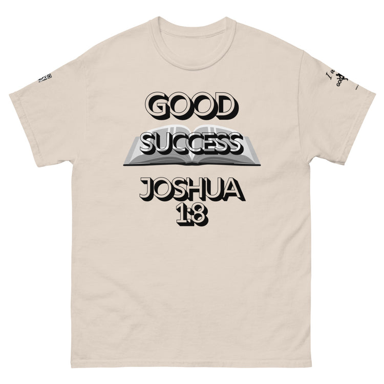 Good Success (Joshua 1:8) Men's heavyweight tee