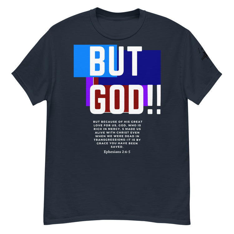 But God Men's heavyweight tee