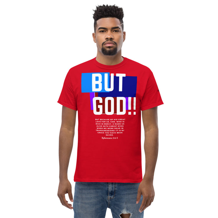 But God Men's heavyweight tee