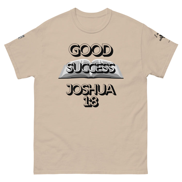 Good Success (Joshua 1:8) Men's heavyweight tee