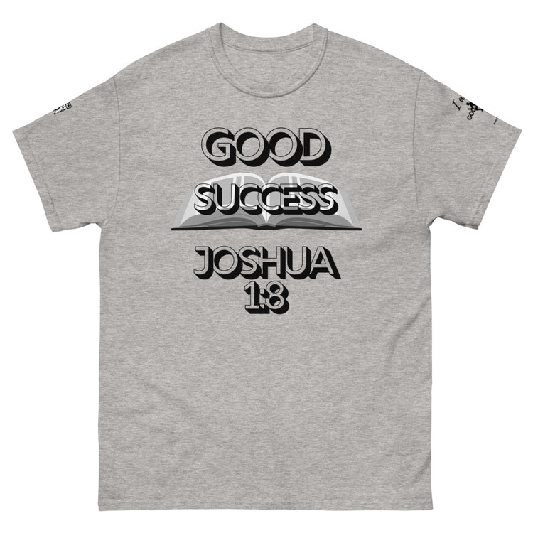 Good Success (Joshua 1:8) Men's heavyweight tee