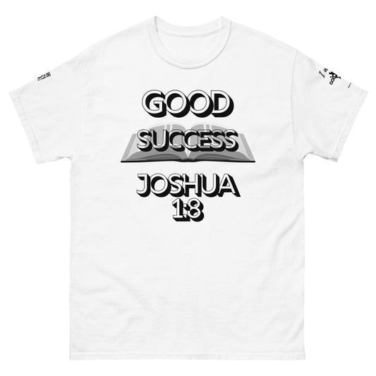 Good Success (Joshua 1:8) Men's heavyweight tee