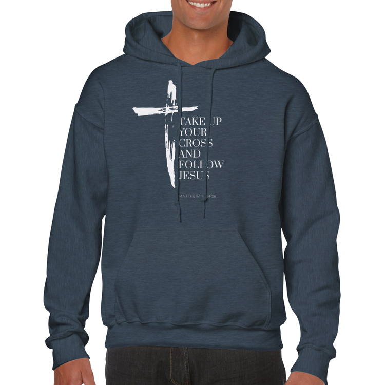 Take up your cross Classic Unisex Pullover Hoodie