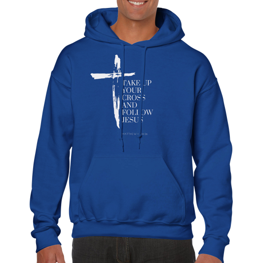 Take up your cross Classic Unisex Pullover Hoodie