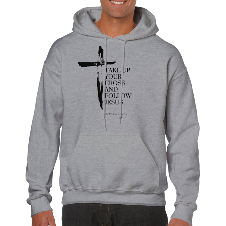 Take Up Your Cross Classic Unisex Pullover Hoodie