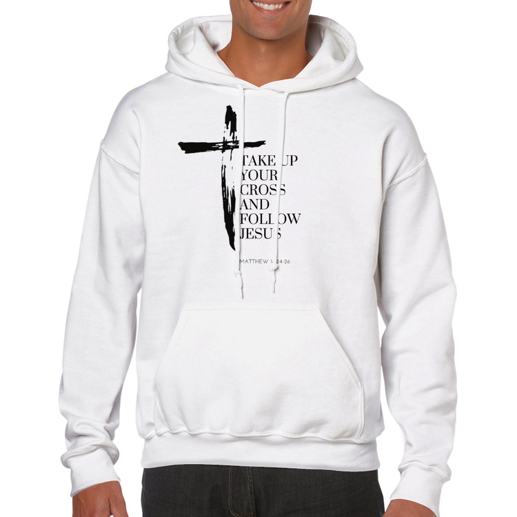 Take Up Your Cross Classic Unisex Pullover Hoodie