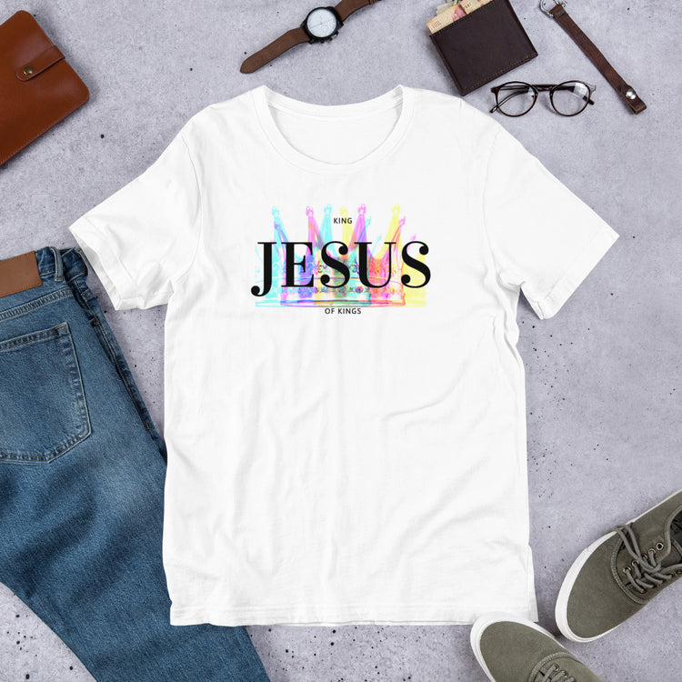 Jesus King of Kings Short-Sleeve Unisex T-Shirt