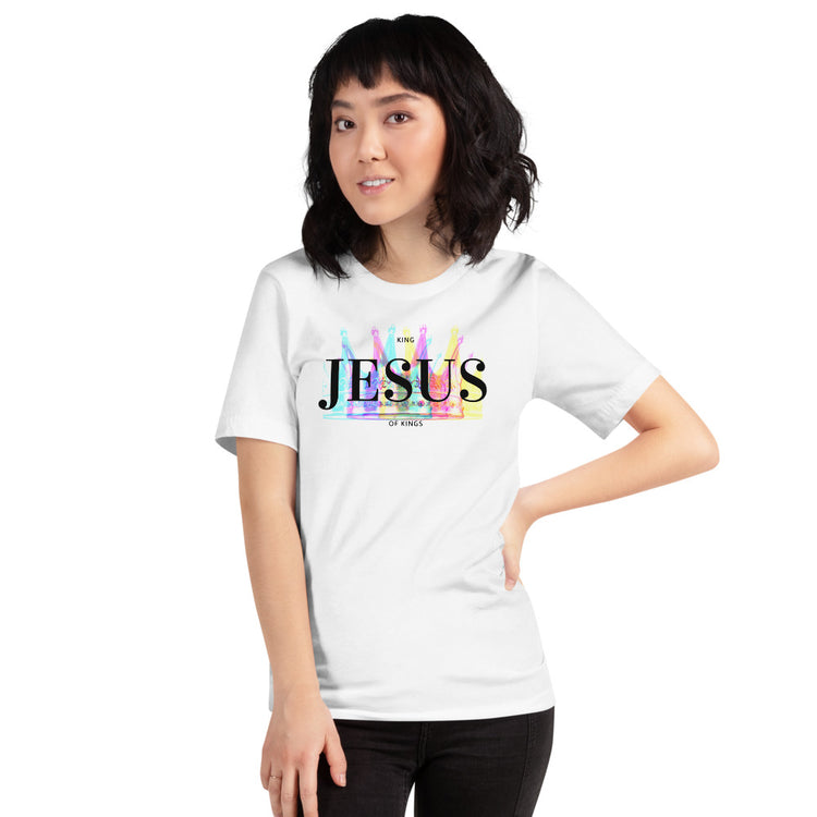 Jesus King of Kings Short-Sleeve Unisex T-Shirt