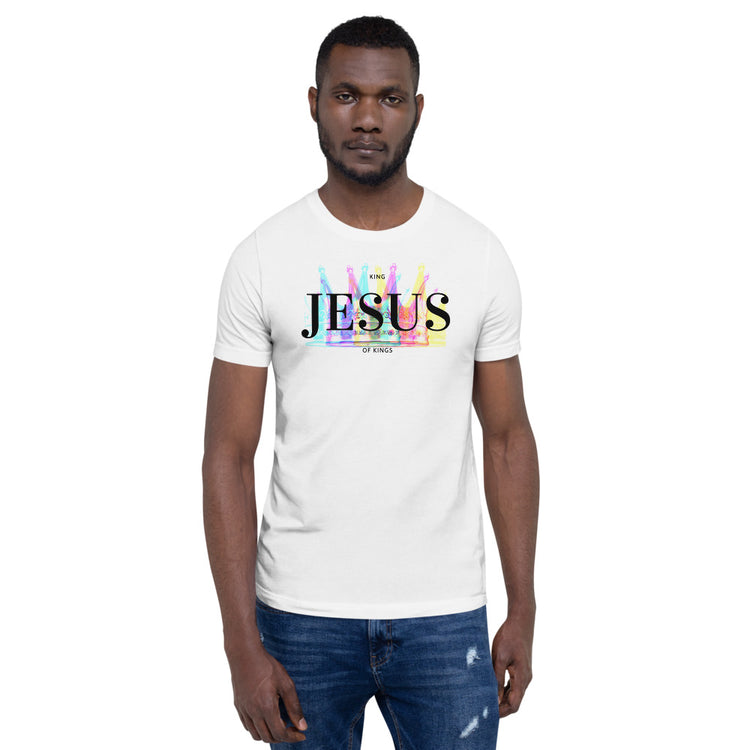 Jesus King of Kings Short-Sleeve Unisex T-Shirt